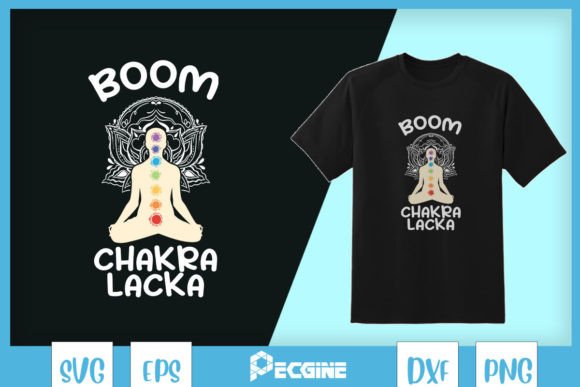 Boom Chakra Laka Yoga SVG