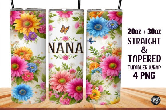 Nana Mother’s Day Tumbler Sublimation PN