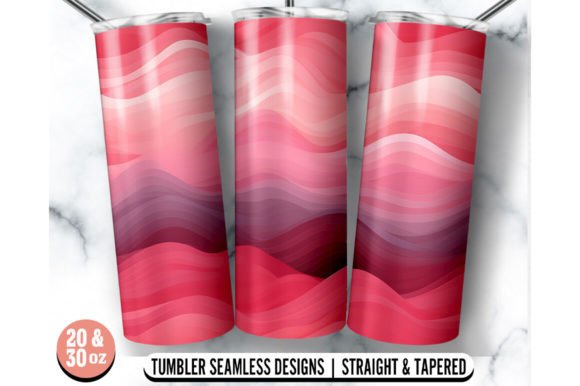Pink Ombre Skinny Tumbler Wrap