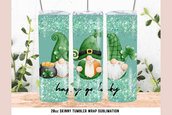 St.Patrick Lucky Day 20 OZ Tumbler Wrap