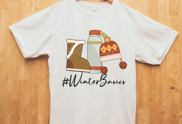 Winter Basics Stanley Tumbler PNG